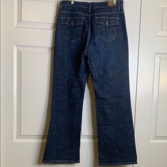 Levi's 512, Blue Boot Cut Jeans Perfectly Slimming size 12 - Picture 2 of 13